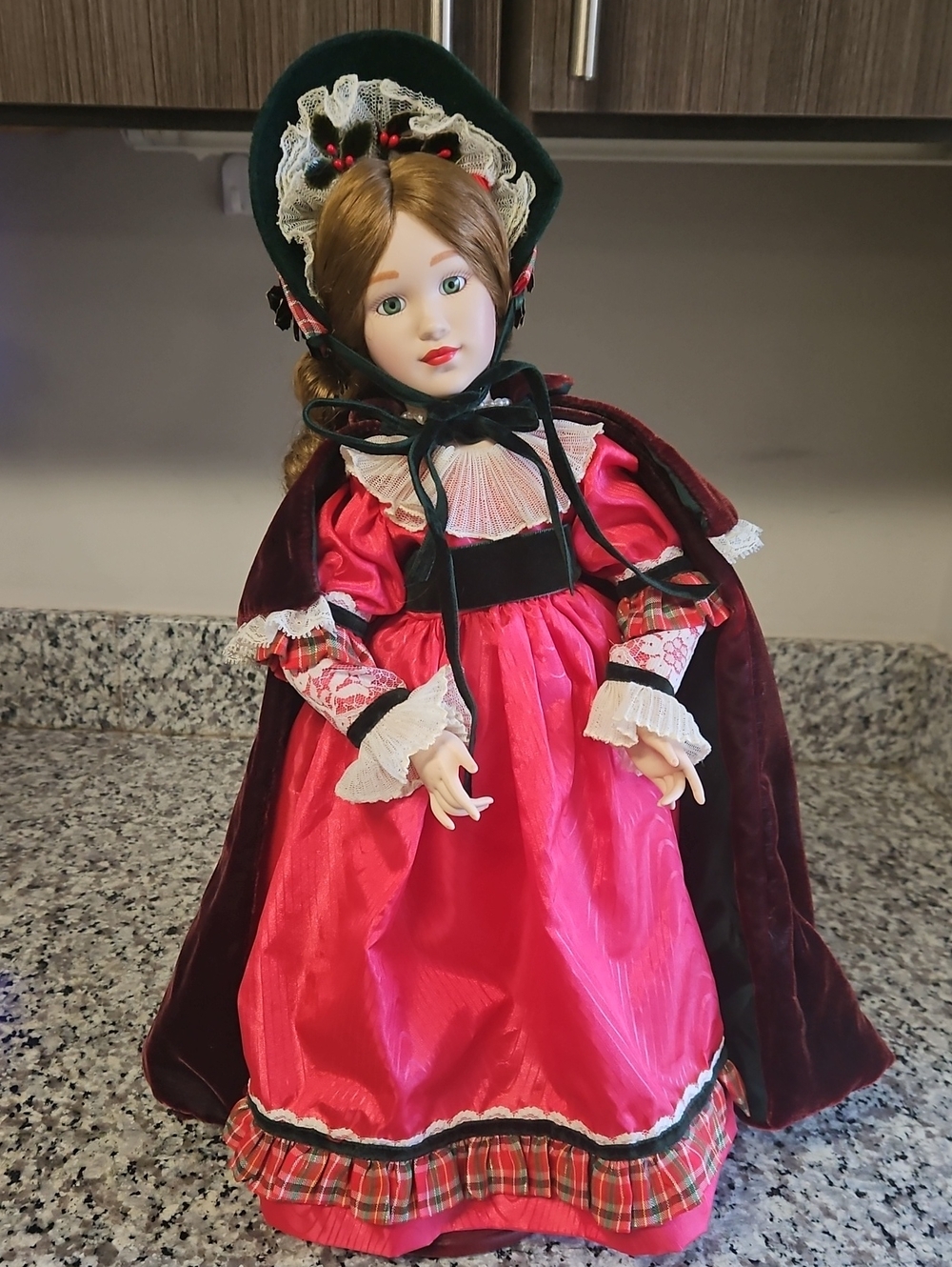 Vintage Lenox Elizabeth "Her Christmas Gift" Porcelain Collectors Doll